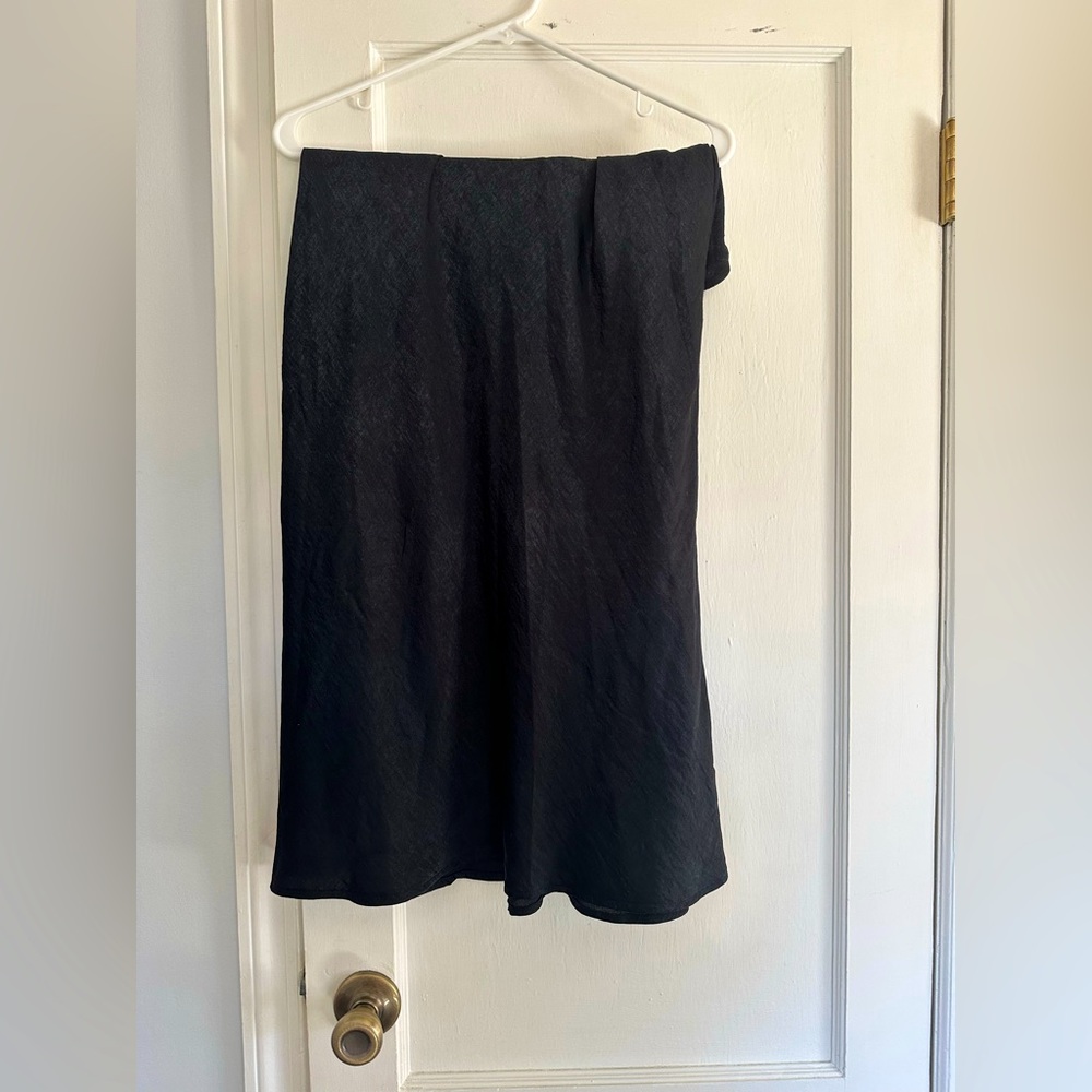 High rise body con skirt